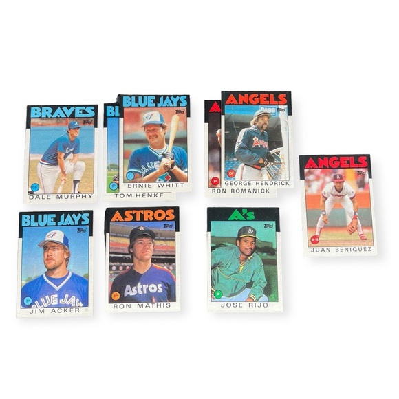 Topps 1986 Baseball Trading Cards - Picture 3 of 5